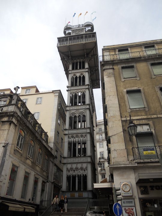 santa justa elevator