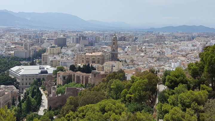 view from alcazaba