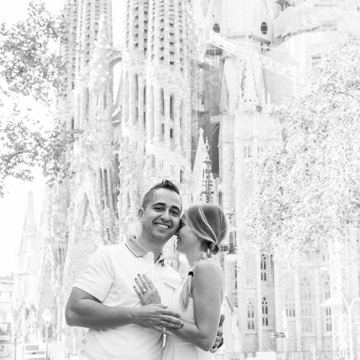 sagrada familia engagement